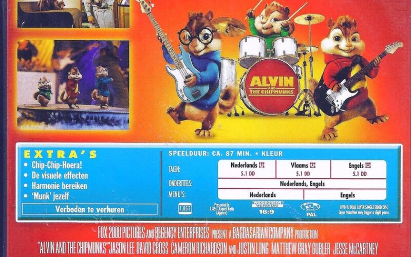 Alvin And The Chipmunks (DVD)