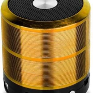 AnyPrice® Draagbare Bluetooth Speaker - Mini Bluetooth Speakers - Kinderen & Volwassen - Thuis en Buiten - Goud