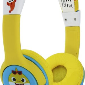 Baby Shark - kinder koptelefoon - volumebegrenzing - verstelbaar - comfortabel