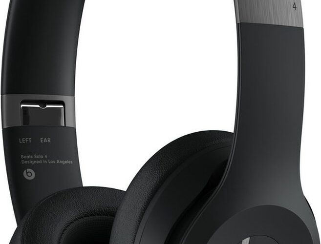 Beats Solo 4 Draadloze Koptelefoon Mat Zwart
