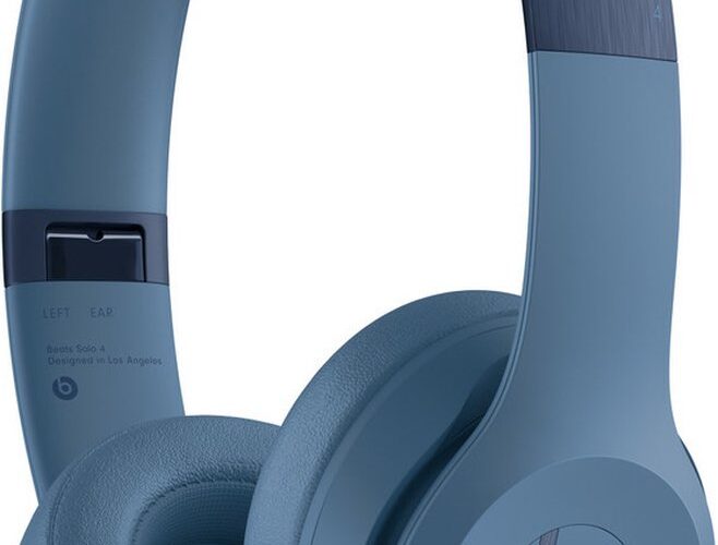 Beats Solo 4 Draadloze Koptelefoon Satijnblauw