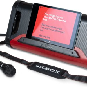 Bigben Party KBOX - Draagbare Bluetooth speaker met lichteffecten - Inclusief 2 microfoons