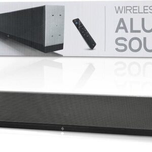 Bluetooth Soundbar | Draadloze Verbinding | Aluminium | 90 cm breed | Incl. Afstandsbediening