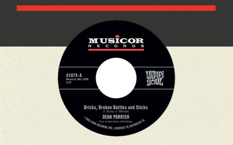 Dean Parrish & Porgy And The Monarchs - Bricks, Broken Bottles and Sticks / My Heart Cries For You (7" Vinyl Single)