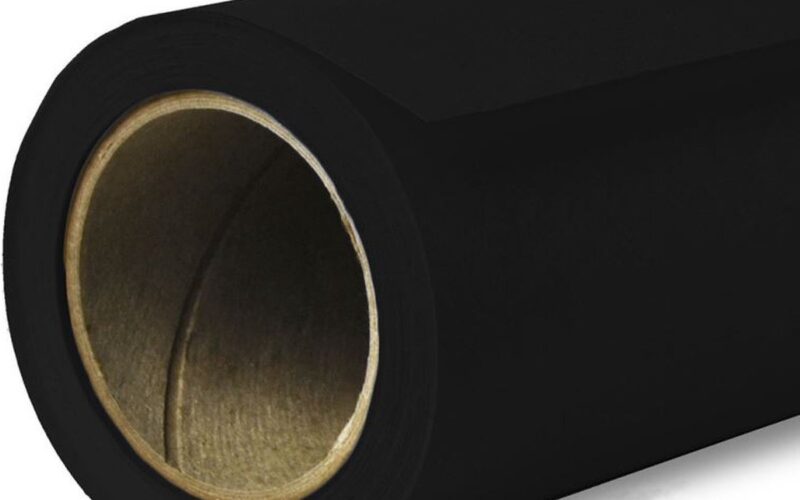 Falcon Eyes Achtergrond Vinyl Zwart 2,75 x 6,09 m