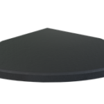 Flow Fitness Hoekstuk Rubberen Tegel Met Waterdichte SBR-laag - 15 x 15 cm