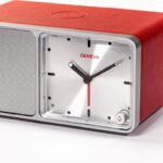 Geneva Time Wekker/bluetooth speaker - Rood