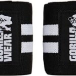 Gorilla Wear Ankle Wraps - Zwart/Wit
