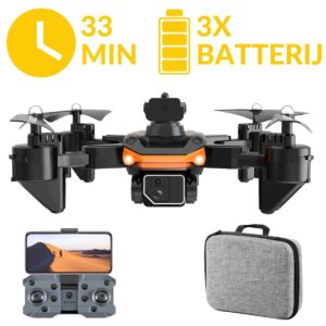 Killerbee FX1 Maverick - Drone met dubbele camera - geschikt voor kinderen en volwassenen - Fly More Combo - 36 minuten vliegtijd - Inclusief gratis video tutorials, tas en 3 accu's !!