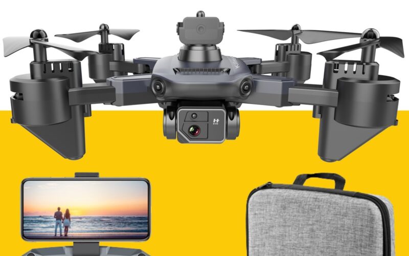 Killerbee FX2 Nighthawk - Drone met dubbele camera - geschikt voor kinderen en volwassenen - Ultra Fly More Combo - 48 minuten vliegtijd - Inclusief gratis video tutorials, tas en 4 accu's!!