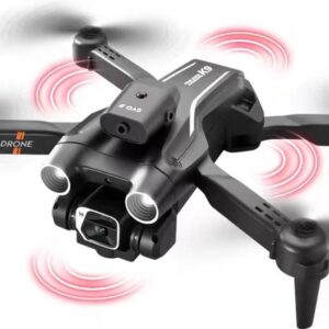 LUXWALLET Libra Light Max Drone - Drone Met Vierzijdige Obstakel Ontwijking - Drone Met Twee Camera's - 480P - Opvouwbaar - 360° Vliegsysteem - Richtingspunt Vluchtmodus - Zwart