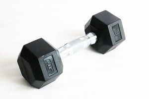 Muscle Power Hexa Dumbbell - Per Stuk - 1 kg
