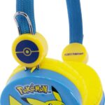Pokémon Pikachu - kinder koptelefoon - volumebegrenzing - verstelbaar (3-8j)