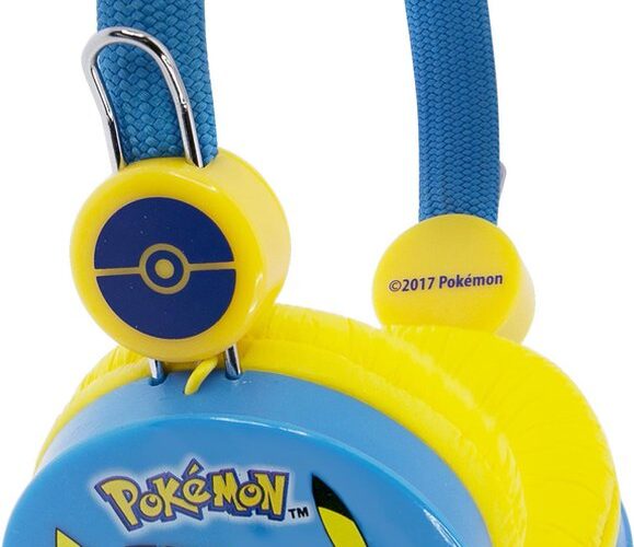 Pokémon Pikachu - kinder koptelefoon - volumebegrenzing - verstelbaar (3-8j)