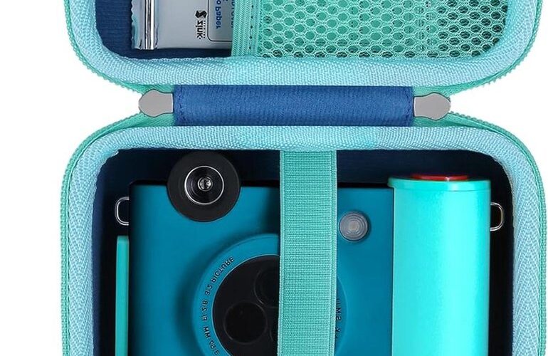 Reizen Harde Hoes voor Kodak Smile+ Digitale Camera - Draagbare Beschermhoes met Schouderriem - Fotoafdrukken 2 x 3 Inch