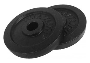 Tunturi Gietijzeren Halterschijf - 30 mm - 2 x 1,25 kg