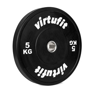 VirtuFit Bumper Plate - Olympische Halterschijf van Rubber - 50 mm - 5 kg