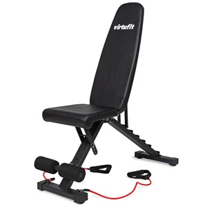 VirtuFit Opvouwbare Verstelbare Fitnessbank FB100