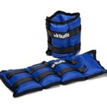 VirtuFit Verstelbare Enkelgewichten / Polsgewichten 2 x 2 kg - Nylon - Blauw