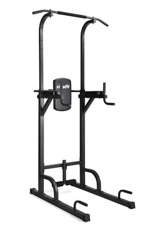 VirtuFit Verstelbare Power Tower - Pull Up&Dip Station