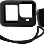 YONO Siliconen Case geschikt voor GoPro Hero 12 11 10 9 - Zwart