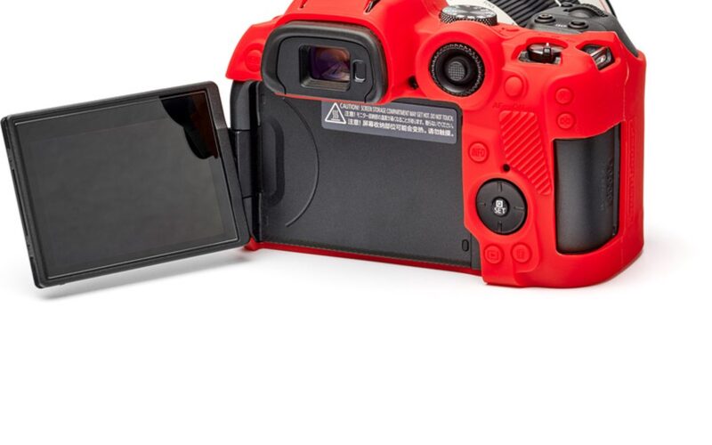 easyCover Bodycover voor Canon R7 Rood