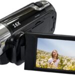 vlog camera - full 1080 HD beeld kwaliteit - 2.7 inch scherm met 16 x zoom - met zelfontspanner tot 10s
