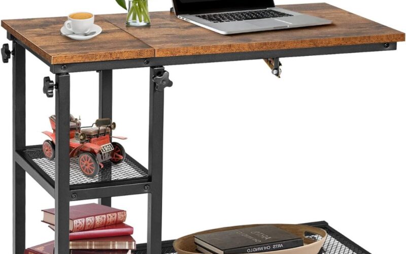 ApexArte® Verstelbare Laptop Tafel - Rollend Bureau