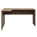 Bureau Alex links - naturelkleur - 150x120x78 cm - Leen Bakker