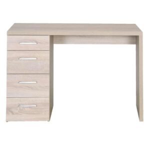 Bureau Daan - eikenkleur - 74x110x60 cm - Leen Bakker
