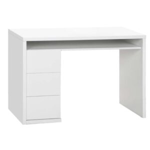 Bureau Genua - wit hoogglans - 75x110x60 cm - Leen Bakker