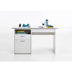 Bureau Hebron - wit - 74,7x51x126,8 cm - Leen Bakker