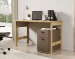 Bureau Livingston - Eiken - 125 cm - ACTIE