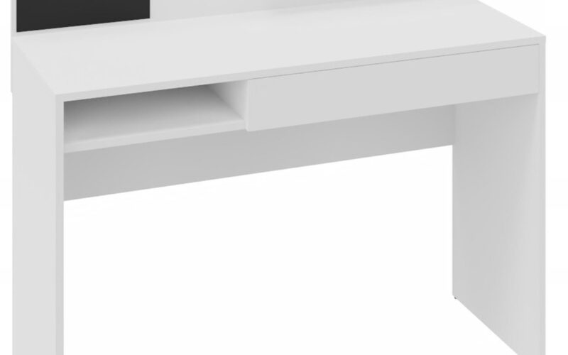 Bureau MAGNET wit 110cm boord opberglade
