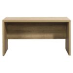 Bureau Schema - eikenkleur - 72x140x69 cm - Leen Bakker
