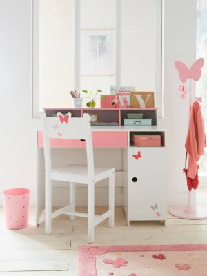 Bureau enfant LIGNE ENVOLEE blanc