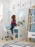 Bureau enfant LIGNE FUNNY bleu
