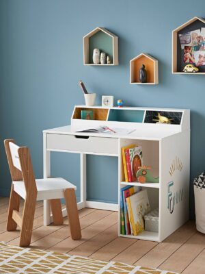 Bureau maternelle LIGNE FUNNY bleu