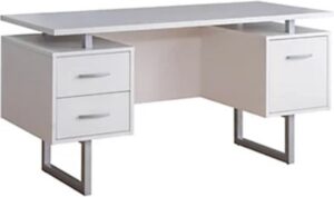 Bureau wit 152x66cm