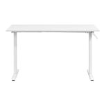 Bureau zit/sta Noud - wit - 75/120x120x70 cm - Leen Bakker