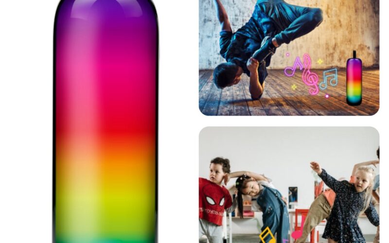 Cheqo® Bluetooth Speaker RGB - Draagbare Bluetooth Speaker - Krachtige 10W Party Speaker - Draadloze Verlichting - Ideaal voor Feestjes - Inclusief EBOOK