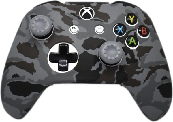 Controller hoesje | Geschikt voor Xbox One | Inclusief 2 Thump grips | Camo
