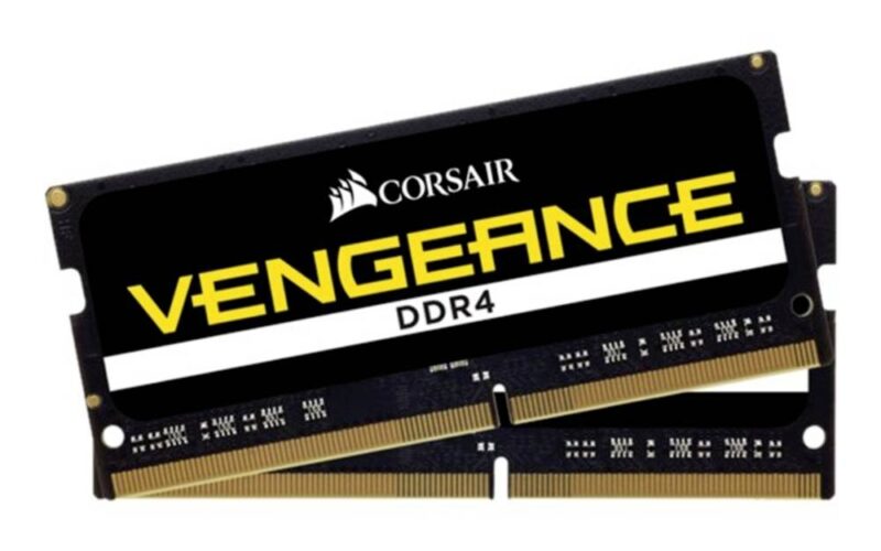 Corsair VENGEANCE DDR4 Werkgeheugenset voor laptop DDR4 16 GB 2 x 8 GB Non-ECC 3200 MHz CL22-22-22-53 CMSX16GX4M2A3200C22