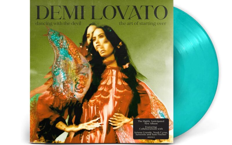 DEMI LOVATO - DANCING WITH THE DEVIL - TURQUOISE VINYL - LIMITED EDITION