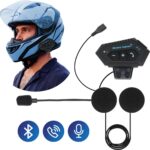 Draadloze Motorhelm Headset - Brommer Helm - Snorfiets Helm - Jethelm - Waterdichte Motorhelm Headset - Bluetooth - Intercom Helm - Bluetooth Headset met Microfoon - Scooter Helm - Koptelefoon - Oortelefoon - Communicatiesysteem