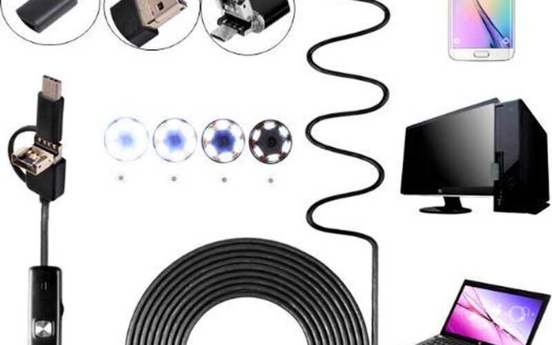 Endoscoop Camera - Endoscope Camera - Waterdicht HD LED Endoscoop Camera - Flexibele Camera - Draadcamera - Android USB Inspectiecamera - Mini Camera