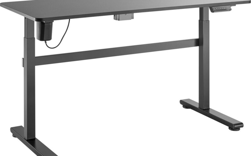 Ergo Office ER-434 - Elektrisch Bureau in hoogte verstelbaar max. 118 cm | Ergonomische tafel maximale belasting 50 kg
