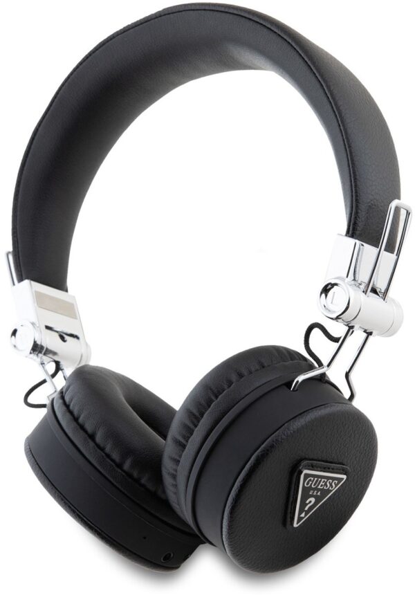 Guess Guess Headphone Koptelefoon Grained classic round - Zwart
