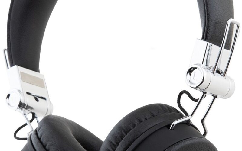 Guess Guess Headphone Koptelefoon Grained classic round - Zwart
