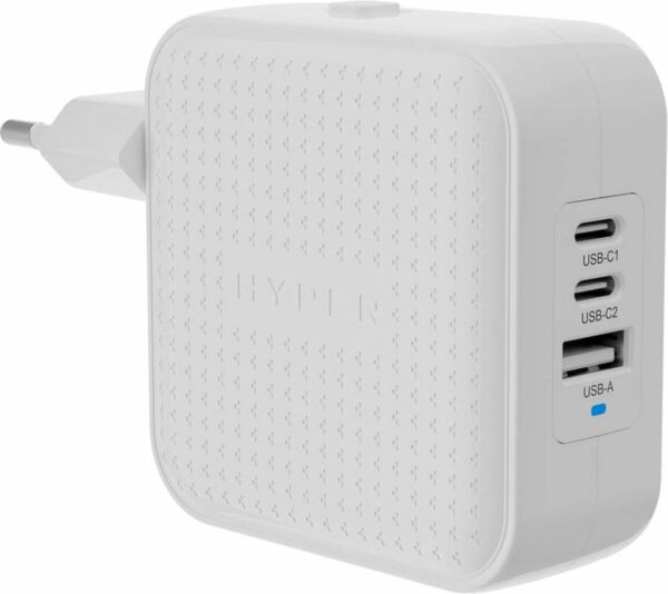 HYPER HJ1003WHWWGL oplader voor mobiele apparatuur Laptop, Smartphone, Tablet Wit AC Snel opladen Binnen